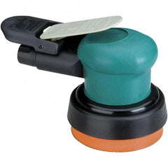 Dynabrade - 12,000 OPM, 14 CFM Air Consumption, Palm Air Orbital Sander - Round Pad, 1/4 NPT Inlet - Strong Tooling