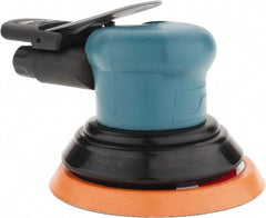 Dynabrade - 12,000 OPM, 14 CFM Air Consumption, Palm Air Orbital Sander - Round Pad, 1/4 NPT Inlet - Strong Tooling