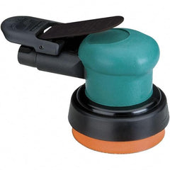 Dynabrade - 12,000 OPM, 14 CFM Air Consumption, Palm Air Orbital Sander - Round Pad, 1/4 NPT Inlet - Strong Tooling