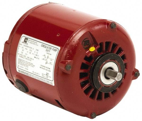 US Motors - 1/12 hp, ODP Enclosure, Auto Thermal Protection, 1,725 RPM, 115 Volt, 60 Hz, Industrial Electric AC/DC Motor - Size 48 Frame, Hub Mount, 1 Speed, Sleeve Bearings, B Class Insulation, Reversible - Strong Tooling