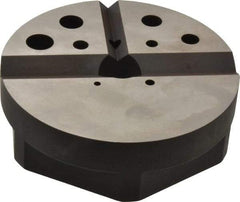 Starrett - 1 Piece Vise Bench Block - Alloy Steel, 1/8 - 7/8 Tapped Hole, 4-7/8" Wide, 1-1/2" High - Strong Tooling