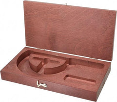 Starrett - Micrometer Case - 4" Max Measurement, Use with 216 & 216M Series Digital Micrometers - Strong Tooling