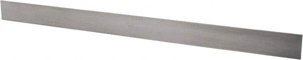 Starrett - 36 Inch Long x 2-13/32 Inch Wide x 7/32 Inch Thick, Square Edge Straightedge - 0.0004 Inch Edge Flatness, Steel, 0.0012 Inch Parallelism - Strong Tooling