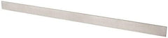 Starrett - 48 Inch Long x 2-13/32 Inch Wide x 7/32 Inch Thick, Square Edge Straightedge - 0.0004 Inch Edge Flatness, Steel, 0.0002 Inch Parallelism - Strong Tooling