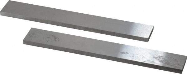 Starrett - 6" Long x 7/8" High x 3/16" Thick, Tool Steel Four Face Parallel - Sold as Matched Pair - Strong Tooling