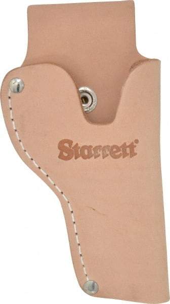 Starrett - Micrometer Holster - 1" Max Measurement, Use with Inch & Millimeter Micrometers - Strong Tooling