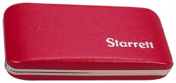 Starrett - Micrometer Case - 9" Max Measurement, Use with 216 & 216M Series Digital Micrometers - Strong Tooling