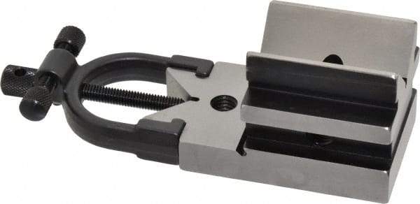 Starrett - 1-5/16" Max Capacity, 90° Angle, Hardened Steel V-Block - 3-15/32" Long x 1-57/64" Wide x 1-7/8" High, Sold as Individual - Strong Tooling