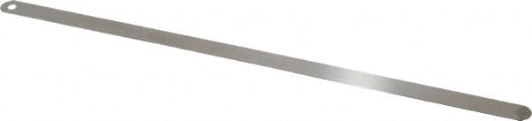 Starrett - 0.019 Inch Thick x 1/2 Inch Wide x 12 Inch Leaf Length, Parallel Feeler Gage - Tempered Steel - Strong Tooling