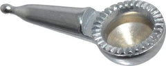 Starrett - 9mm Ball Diam, Steel, Ball Test Indicator Contact Point - 5/32" Contact Point Length, Use with Starrett 711 Series Last Word Dial Test Indicators - Strong Tooling