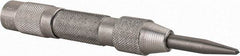 Starrett - 5/8" Automatic Center Punch - 5" OAL, Steel - Strong Tooling