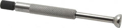 Starrett - 0.4 to 0.5 Inch Measurement, Small Hole Gage - 3-1/2 Inch Overall Length, Half Ball - Strong Tooling