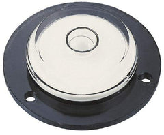 Starrett - 1-3/4 Inch Base Diameter, 1 Circle, Plastic Bull's Eye Circular Level - 1-3/4 Inch Inner Diameter - Strong Tooling