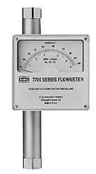 King - 1" Flange Port Stainless Steel Flowmeter - 1500 Max psi, 16.5 GPM, 316 Stainless Steel - Strong Tooling