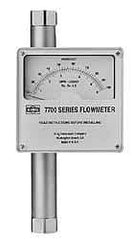 King - 2" Flange Port Stainless Steel Flowmeter - 1500 Max psi, 100 GPM, 316 Stainless Steel - Strong Tooling