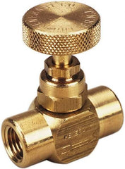 Made in USA - Needle Valve - Grade 303 Stainless Steel Valve - Strong Tooling