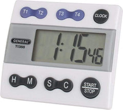 General - 4 Channel Timer - White - Strong Tooling