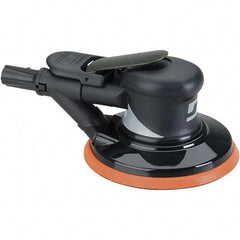 Dynabrade - 12,000 OPM, 18 CFM Air Consumption, Palm Air Orbital Sander - Round Pad, 1/4 NPT Inlet - Strong Tooling