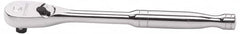 GearWrench - 3/8" Drive Pear Head Ratchet - Chrome Finish, 8.39" OAL, 60 Gear Teeth, Full Polished Handle, Flat Sealed Head - Strong Tooling