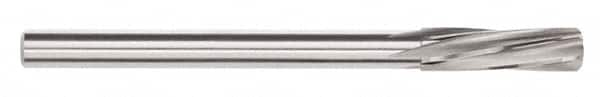 Magafor - 0.541mm Solid Carbide 4 Flute Chucking Reamer - Spiral Flute, 0.118" Straight Shank, 3/32" Flute Length, 1-17/32" OAL - Strong Tooling