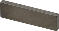 Mitutoyo - 0.106" Rectangular Steel Gage Block - Accuracy Grade 0, Includes Certificate of Inspection - Strong Tooling