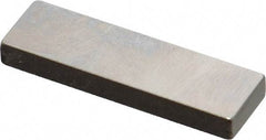 Mitutoyo - 0.133" Rectangular Steel Gage Block - Accuracy Grade 0, Includes Certificate of Inspection - Strong Tooling