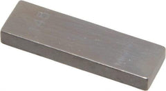 Mitutoyo - 0.145" Rectangular Steel Gage Block - Accuracy Grade 0, Includes Certificate of Inspection - Strong Tooling