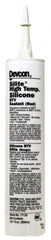 Devcon - 10.3 oz Cartridge Red RTV Silicone Joint Sealant - 500°F Max Operating Temp - Strong Tooling