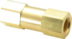 Parker - 1/2" Brass Check Valve - Inline, FNPT x FNPT, 3,000 WOG - Strong Tooling