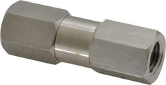 Parker - 1/4" Stainless Steel Check Valve - Inline, FNPT x FNPT, 6,000 WOG - Strong Tooling