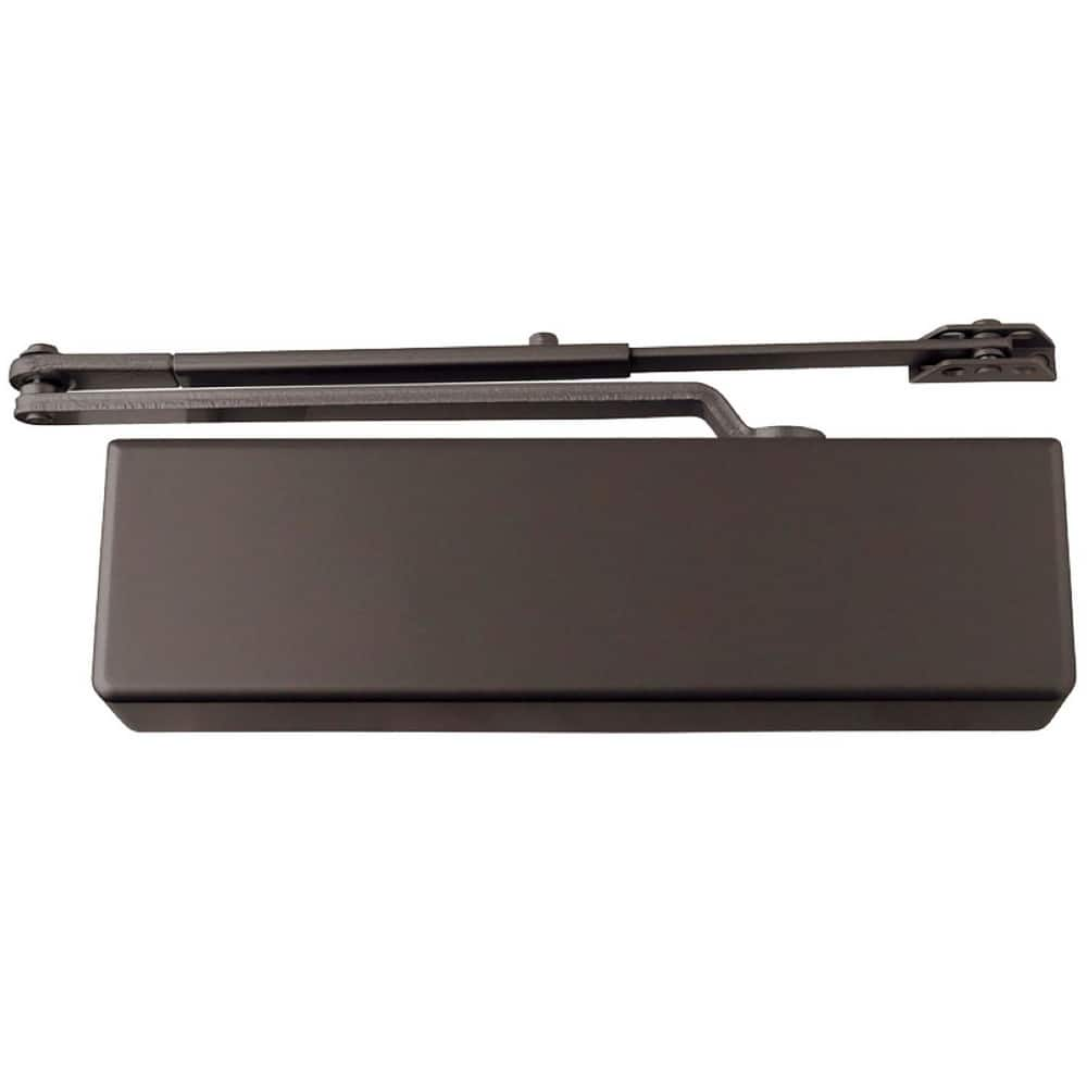 Door Closer Damper: 200 lb Load Capacity Aluminum, Non-Handed