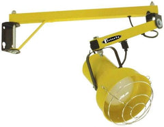 Fostoria - 60 Inch, Pivot, Bracket Mounted, Incandescent, Yellow, Dock Light - 300 Watt, 120 Volt, Nonmagnifying - Strong Tooling