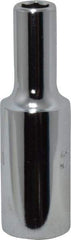 Proto - 3/8" Drive, Deep Hand Socket - 6 Points, 2-1/8" OAL, Chrome Finish - Strong Tooling