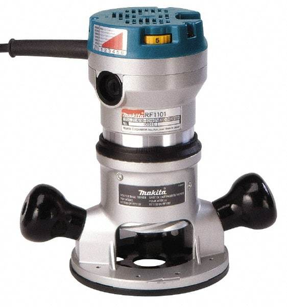 Makita - Electric Routers Collet Size (Inch): 1/4; 1/2 Router Type: Fixed Base - Strong Tooling