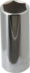 Blackhawk by Proto - 3/8" Drive, Deep Hand Socket - 6 Points, 2-13/64" OAL, Chrome Finish - Strong Tooling