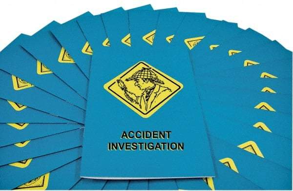 Marcom - Accident Investigation Training Booklet - English and Spanish, Safety Meeting Series - Strong Tooling