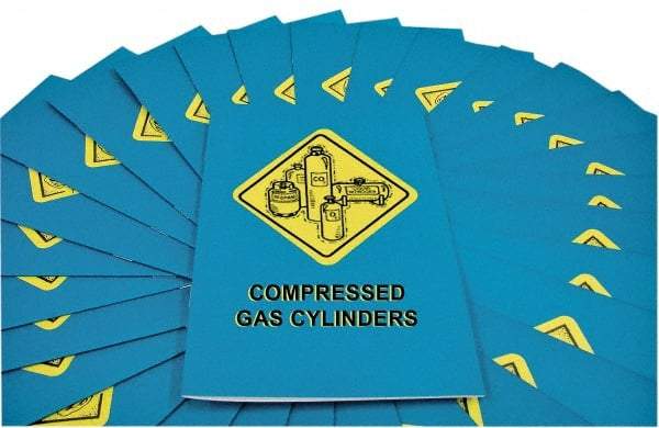 Marcom - Compressed Gas Cylinders Training Booklet - English and Spanish, Safety Meeting Series - Strong Tooling