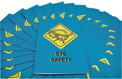 Marcom - Eye Safety Training Booklet - English, Safety Meeting Series - Strong Tooling