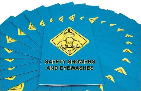 Marcom - Safety Showers and Eye Washes Training Booklet - English and Spanish, Safety Meeting Series - Strong Tooling