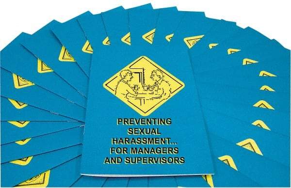 Marcom - Preventing Sexual Harassment for Managers and Supervisors Training Booklet - English and Spanish, Safety Meeting Series - Strong Tooling