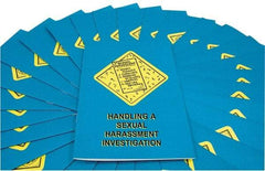 Marcom - Handling a Sexual Harassment Investigation Training Booklet - English and Spanish, Safety Meeting Series - Strong Tooling