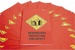 Marcom - Respiratory Protection and Safety Training Booklet - English and Spanish, Regulatory Compliance Series - Strong Tooling