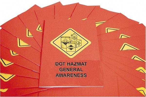 Marcom - DOT HazMat General Awareness Training Booklet - English, Regulatory Compliance Series - Strong Tooling