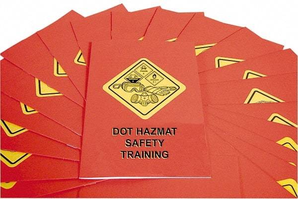 Marcom - DOT HazMat Safety Training Training Booklet - English, Regulatory Compliance Series - Strong Tooling