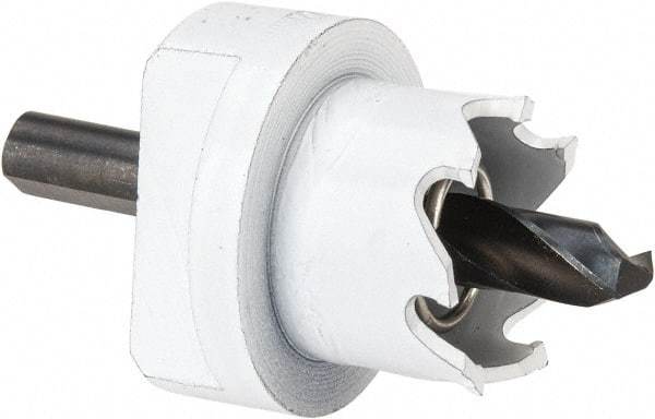 Lenox - 7/8" Diam, 1/2" Cutting Depth, Hole Saw - Carbide-Tipped Saw, Toothed Edge - Strong Tooling