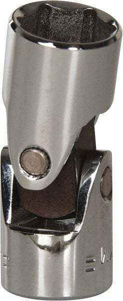 Blackhawk by Proto - 3/8" Drive, Standard Hand Socket - 6 Points, 1-29/32" OAL, Alloy Steel, Chrome Finish - Strong Tooling