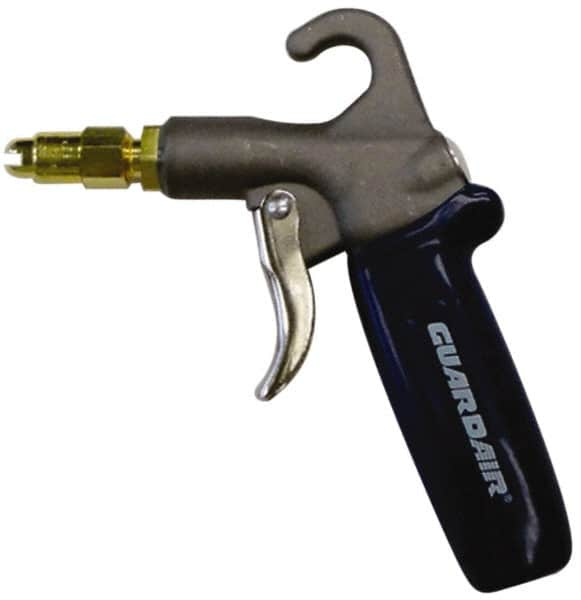 Guardair - 120 Max psi High Volume Safety Nozzle High Volume Safety Air Gun - 1/4 NPT Inlet, Brass - Strong Tooling