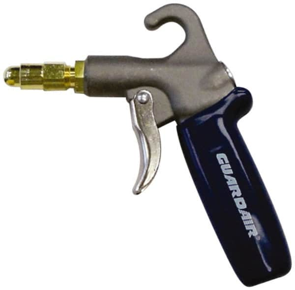 Guardair - 120 Max psi Low Volume Safety Air Gun - 1/4 NPT Inlet, Brass - Strong Tooling