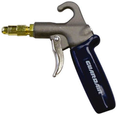 Guardair - 120 Max psi Low Volume Safety Air Gun - 1/4 NPT Inlet, Brass - Strong Tooling