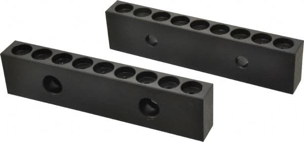 Mitee-Bite - 47.75mm High x 200mm Long x 25.4mm Wide Jaw Set - For Use with Mitee-Bite VersaGrips - Strong Tooling